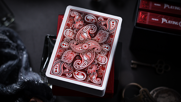 Wonder Playing Cards - Scarlet Edition by Wondercraft