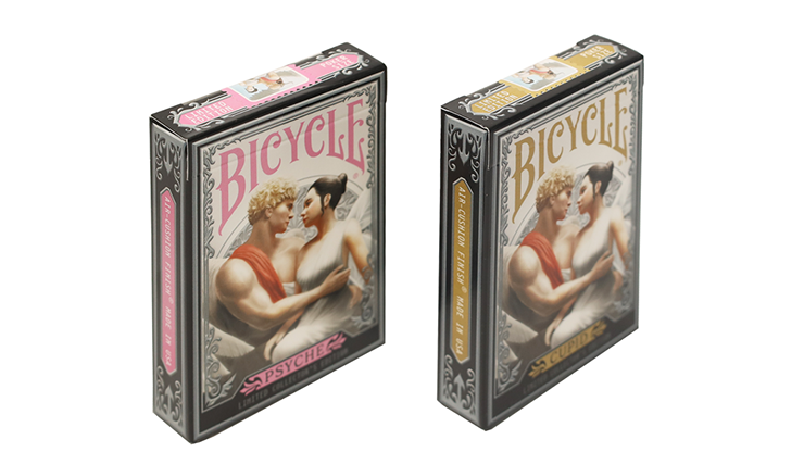 Cupid and Psyche Gilded Collector's Edition Bicycle Playing Cards