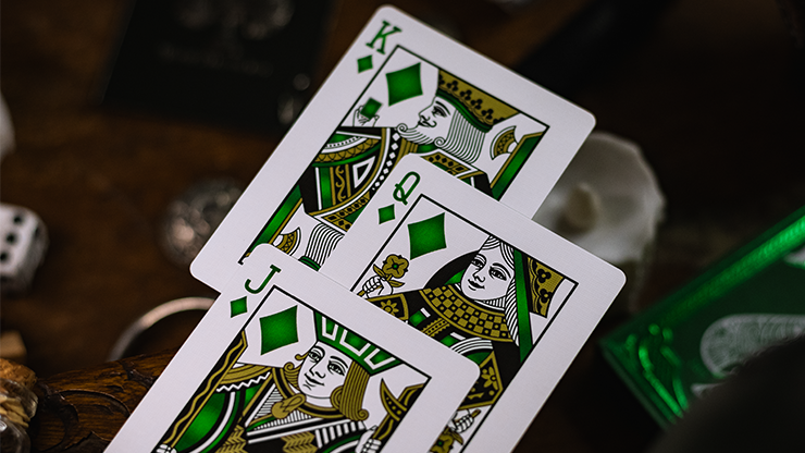Wonder Playing Cards - Emerald Edition by Wondercraft