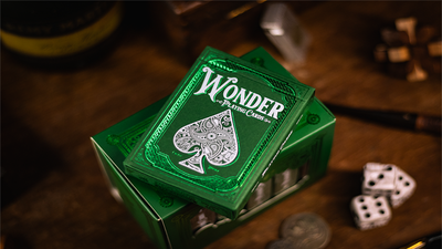 Wonder Playing Cards - Emerald Edition by Wondercraft