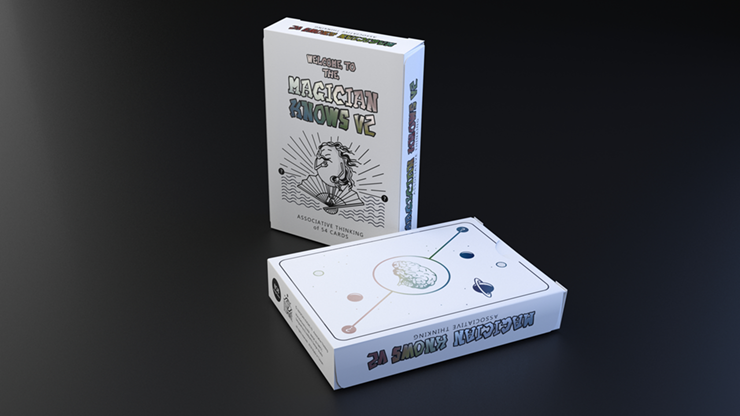 Magician Knows V2 Color Playing Cards by 808 Magic and Alan Wong