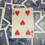Blue One-Way Forcing Deck - 5 of Hearts