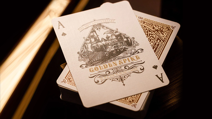 Golden Spike 150th Anniversary Playing Cards by Jody Eklund