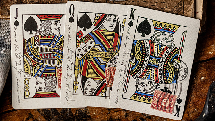 Postage Paid Blue Edition Playing Cards by Kings Wild Project