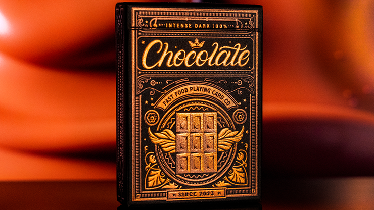 Limited Edition Chocolate Playing Cards with Numbered Seal by FFP
