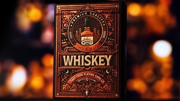 Limited Edition Whiskey Playing Cards with Numbered Seal by FFP