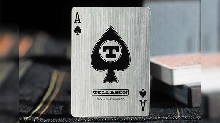 Tellason Jeans Playing Cards in Denim Box USPCC