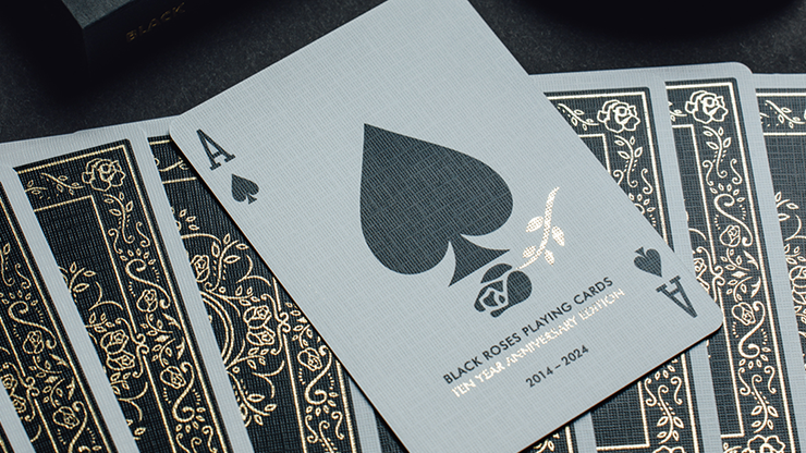 Black Roses 10 Year Anniversary - Limited Edition Playing Cards ...