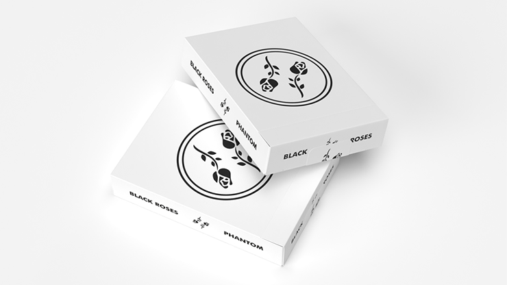 Black Roses Phantom Limited Edition Playing Cards – PlayingCardDecks.com