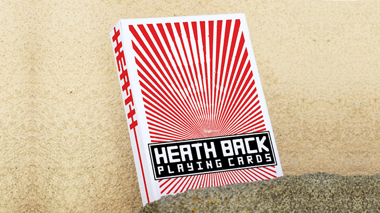 Heath Back Playing Cards Red Edition USPCC