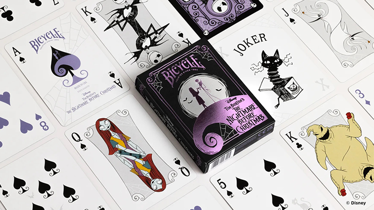 Bicycle Disney Nightmare Before Christmas Playing Cards by USPCC