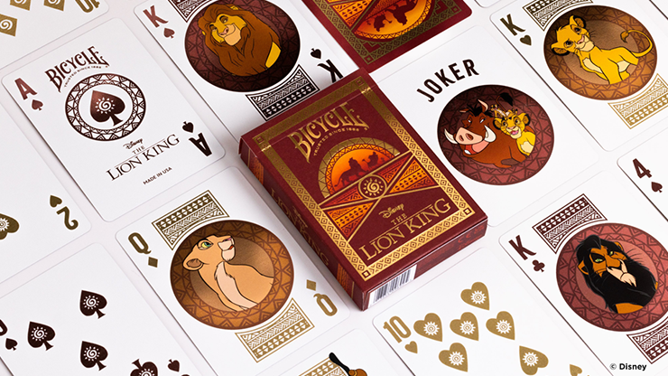 Bicycle Disney Lion King Playing Cards