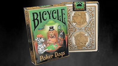 Bicycle Poker Dogs V2 with Great New Card Backs