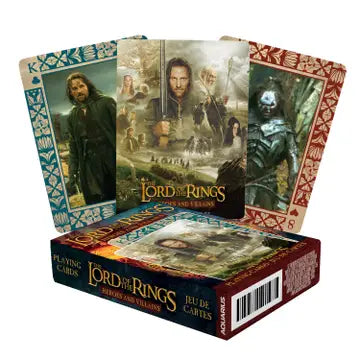 Lord of the Rings - Heroes & Villains Playing Cards by Aquarius