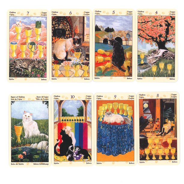 Pagan Cats Tarot Deck Lo Scarabeo