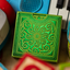 Alphabet Blocks (Green) Playing Cards by Kings Wild Project