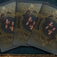 Egypt Mythology Black Edition Playing Cards - Dark Gray