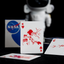 NASA Foil Meatball Logo Playing Cards