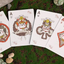 Samurai Otter Playing Cards - Bushido Edition (Scarlet) Playing Cards