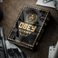 Obey Gold Edition Playing Cards by theory11