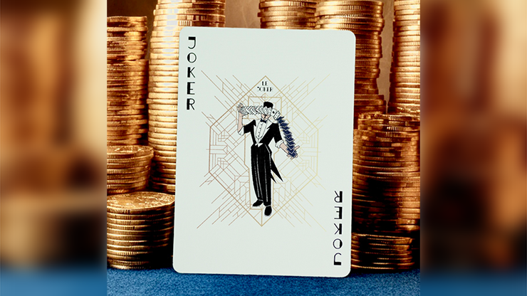 20's Luxury Playing Cards - An Art Deco Tribute to the Golden Age of Magic