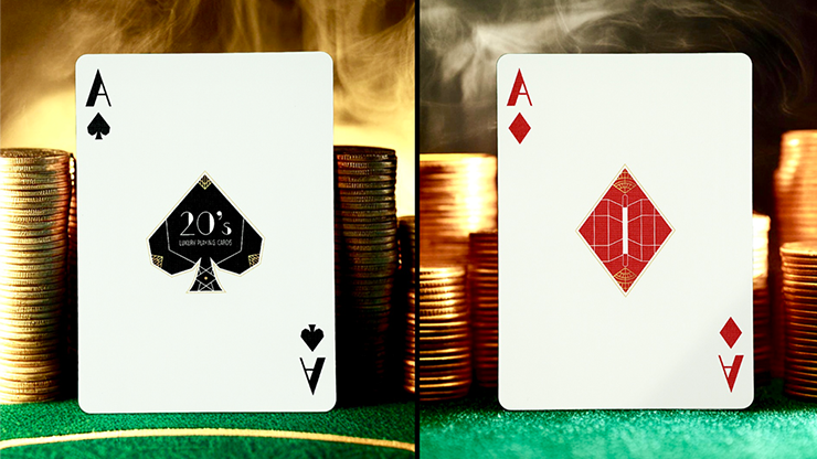 20's Luxury Playing Cards - An Art Deco Tribute to the Golden Age of Magic