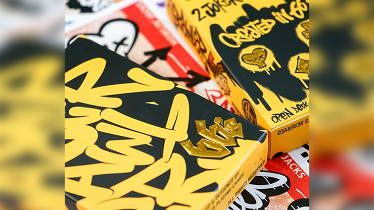 Scrawler 66's Playing Cards by Howlin' Jacks – PlayingCardDecks.com