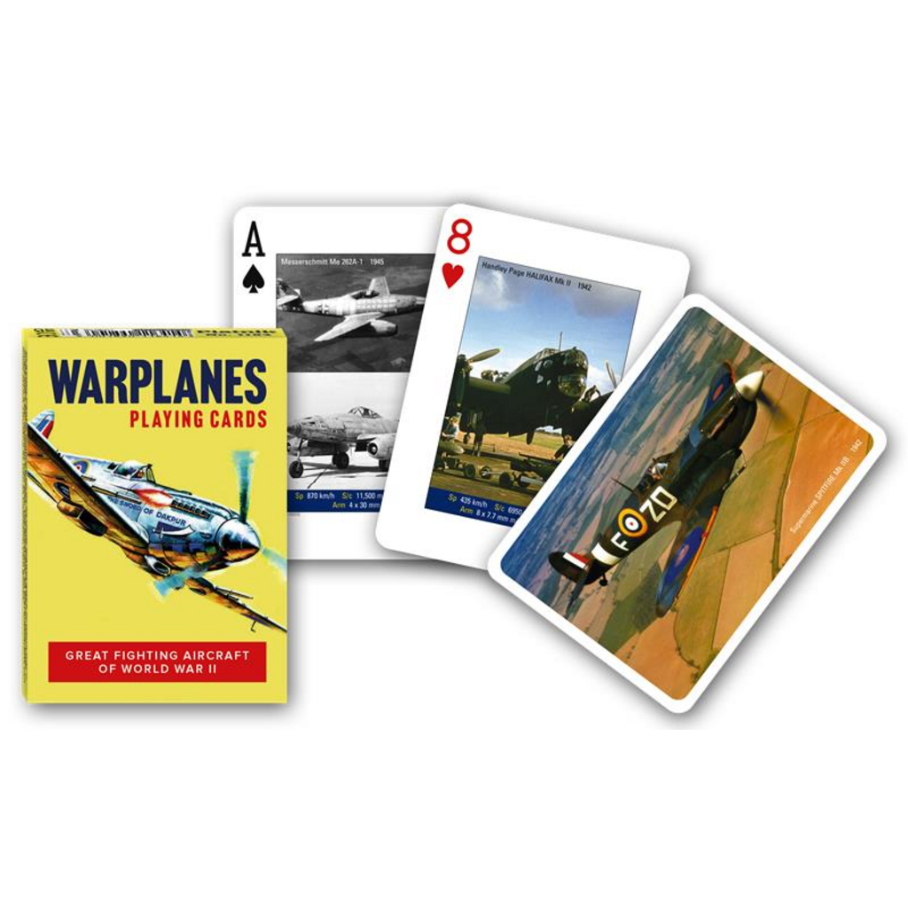 Warplanes of World War II Playing Cards Piatnik