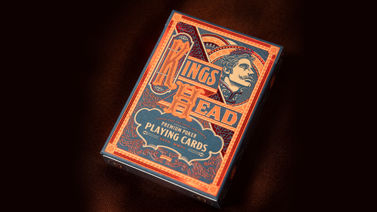 King's Head Playing Cards - Red & Blue