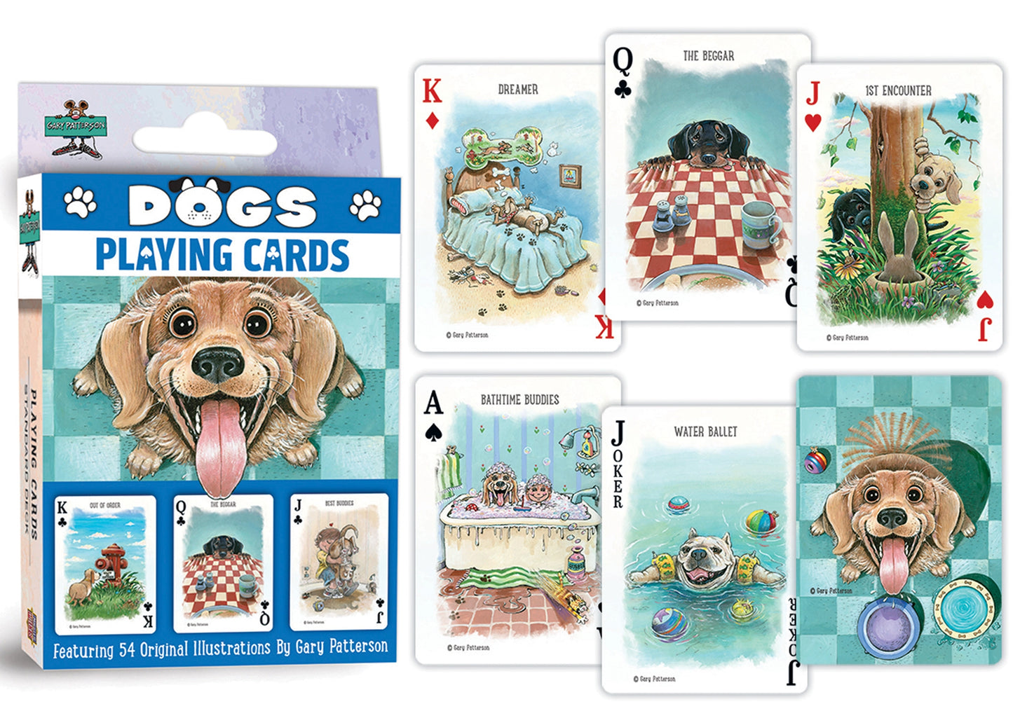 Dogs Playing Cards by Masterpieces
