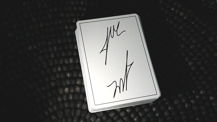 Signature Playing Cards- Third Edition - White