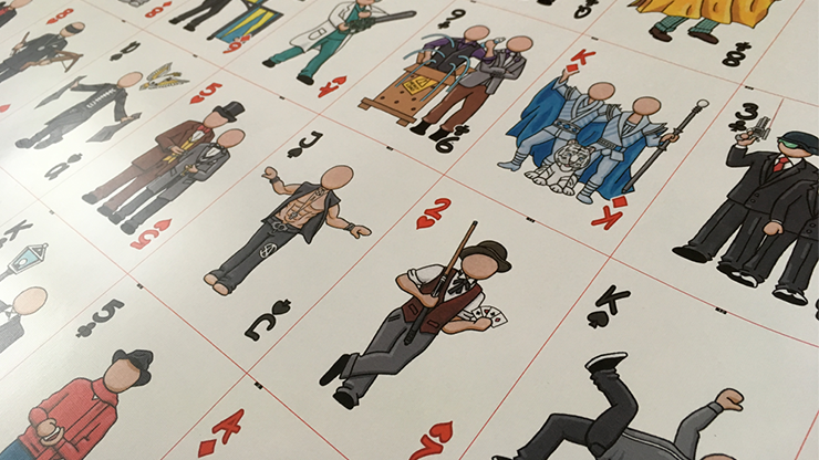 Magicians String Card 53 Magicians Deck of Cards – PlayingCardDecks.com