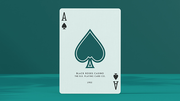 Black Roses Casino V4 Playing Cards – PlayingCardDecks.com