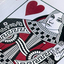 Gold Foil Monogram Playing Cards