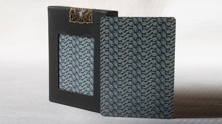 No Borders Edition 2 Crown Back BLUE Playing Cards by Joker and the Thief