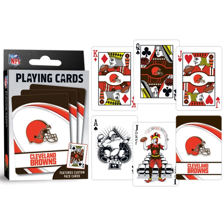 Cleveland Browns Playing Cards by Masterpieces