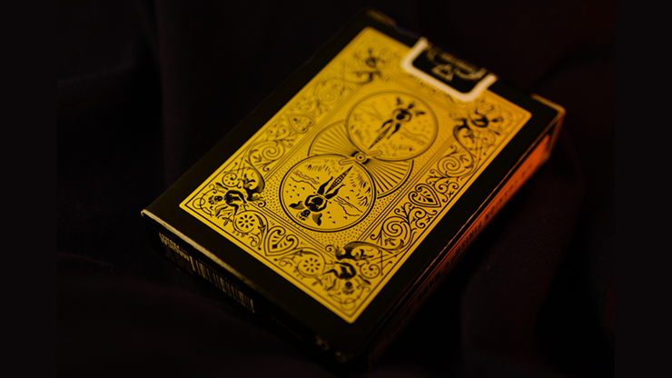 Bicycle Reverse Yellow Playing Cards