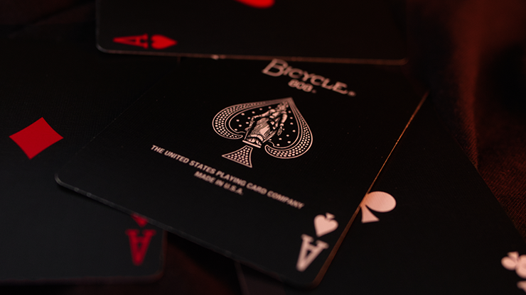 Bicycle Reverse Yellow Playing Cards