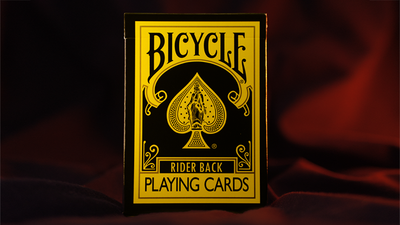 Bicycle Reverse Yellow Playing Cards