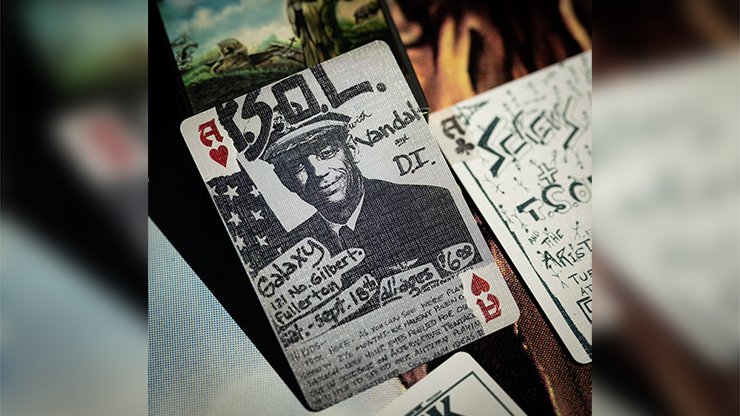 T.S.O.L. Dance with Me Punk Rock Playing Cards