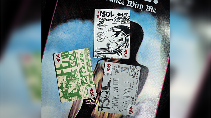 T.S.O.L. Dance with Me Punk Rock Playing Cards