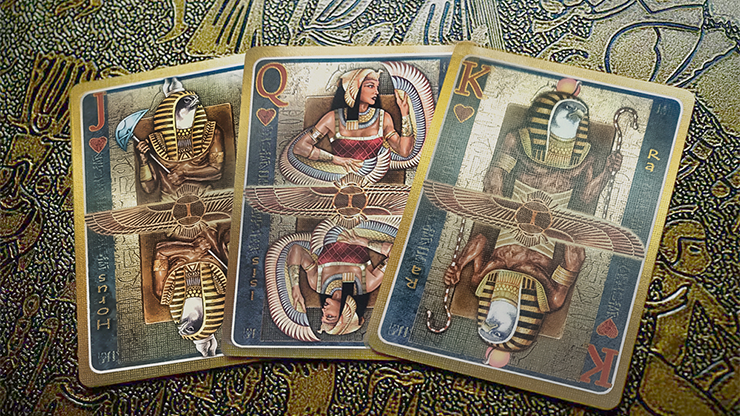 Egypt Mythology Premium Edition Playing Cards - Sapphire