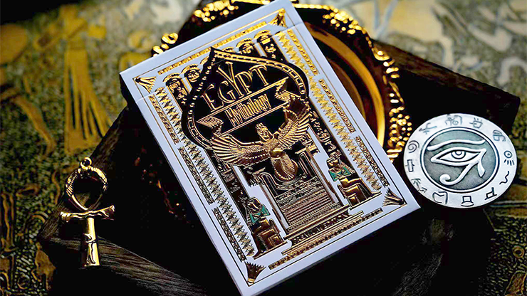 Egypt Mythology Premium Edition Playing Cards - Sapphire