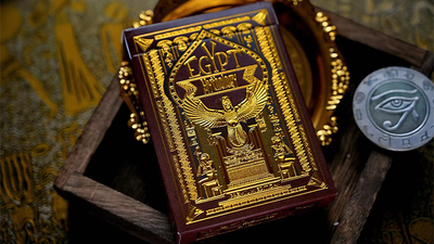 Egypt Mythology Premium Edition Playing Cards - Ruby