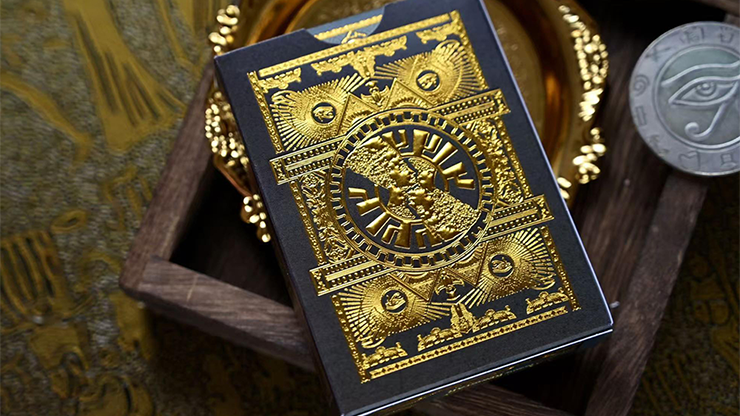 Egypt Mythology Premium Edition Playing Cards - Basalt