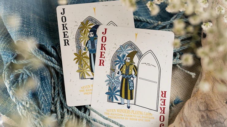 The Hanging Gardens of Babylon Playing Cards by Room One EON - Standard