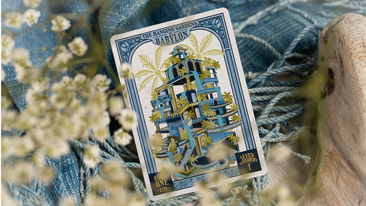 The Hanging Gardens of Babylon Playing Cards by Room One EON - Standard