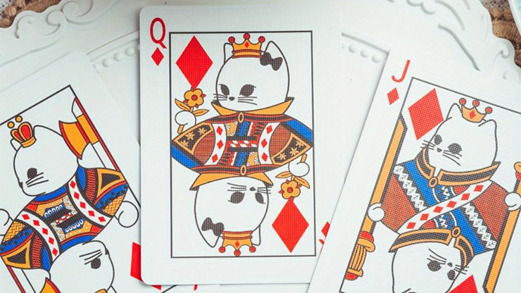 Diary of Kitten and Puppy - Kitten Orange Edition Playing Cards