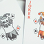 Diary of Kitten and Puppy - Kitten Orange Edition Playing Cards