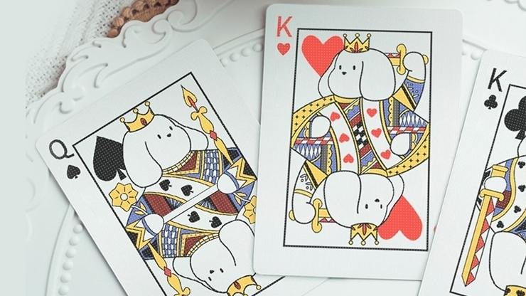 Diary of Kitten and Puppy - Puppy Green Edition Playing Cards
